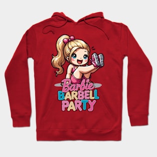 Barbie Barbell Party Hoodie